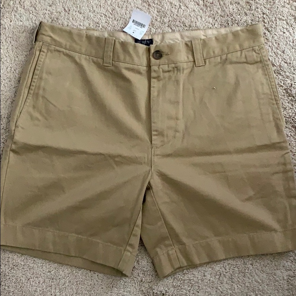 JCrew Khaki Shorts NWT